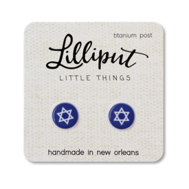 Lilliput Little Things Lilliput Little Things Earrings - Star of David