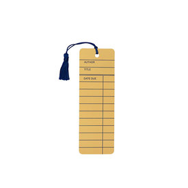 Out of Print Out Of Print Library Card Bookmark