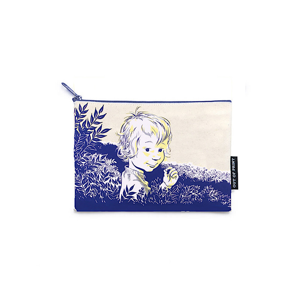 Out of Print Out Of Print Pouch - Blueberries For Sal