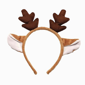 Jack Rabbit Reindeer Ear Handband