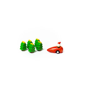 Jack Rabbit Santa & Tree Bowling Toy