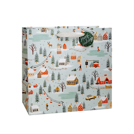 Rifle Paper Co. Rifle Paper Co. Large Gift Bag - Holiday Village