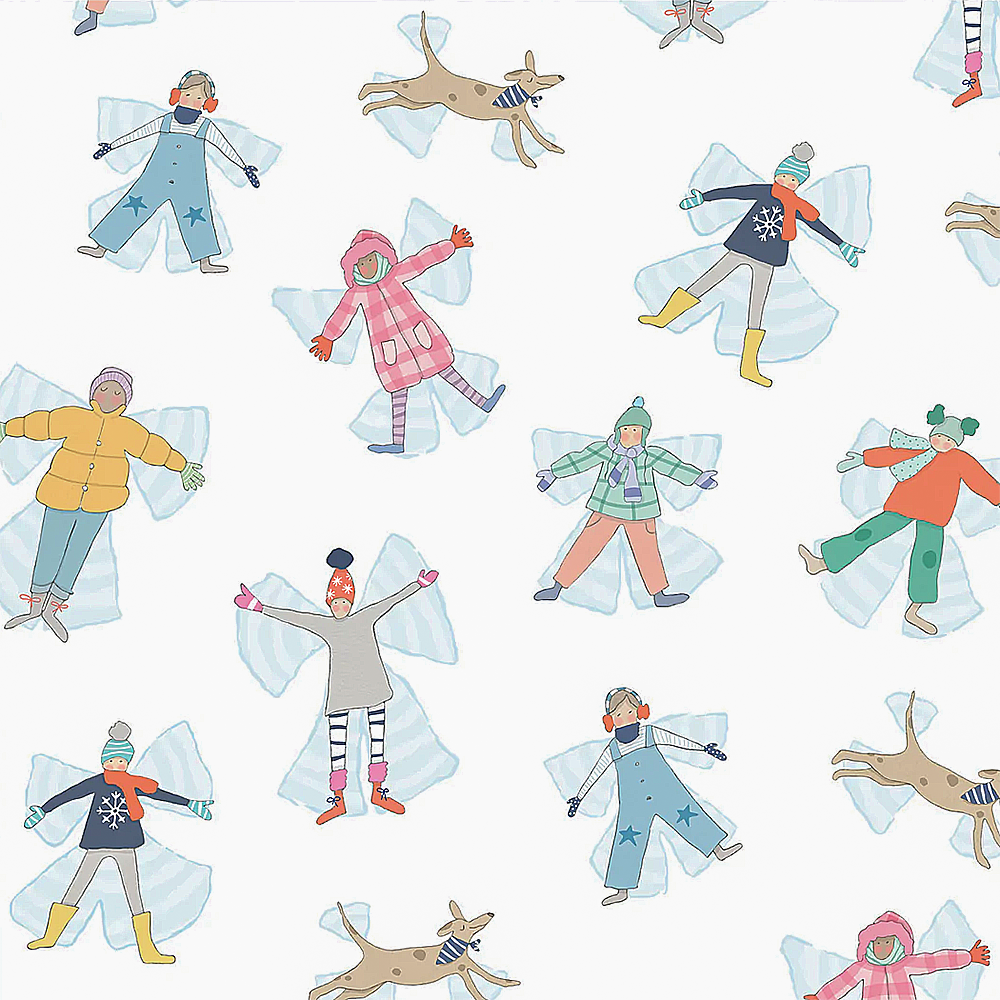 Sara Fitz Sara Fitz Wrapping Paper - Snow Angel