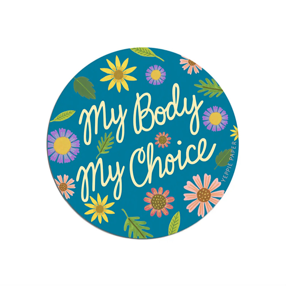 Yeppie Paper Yeppie Paper Sticker - My Body My Choice