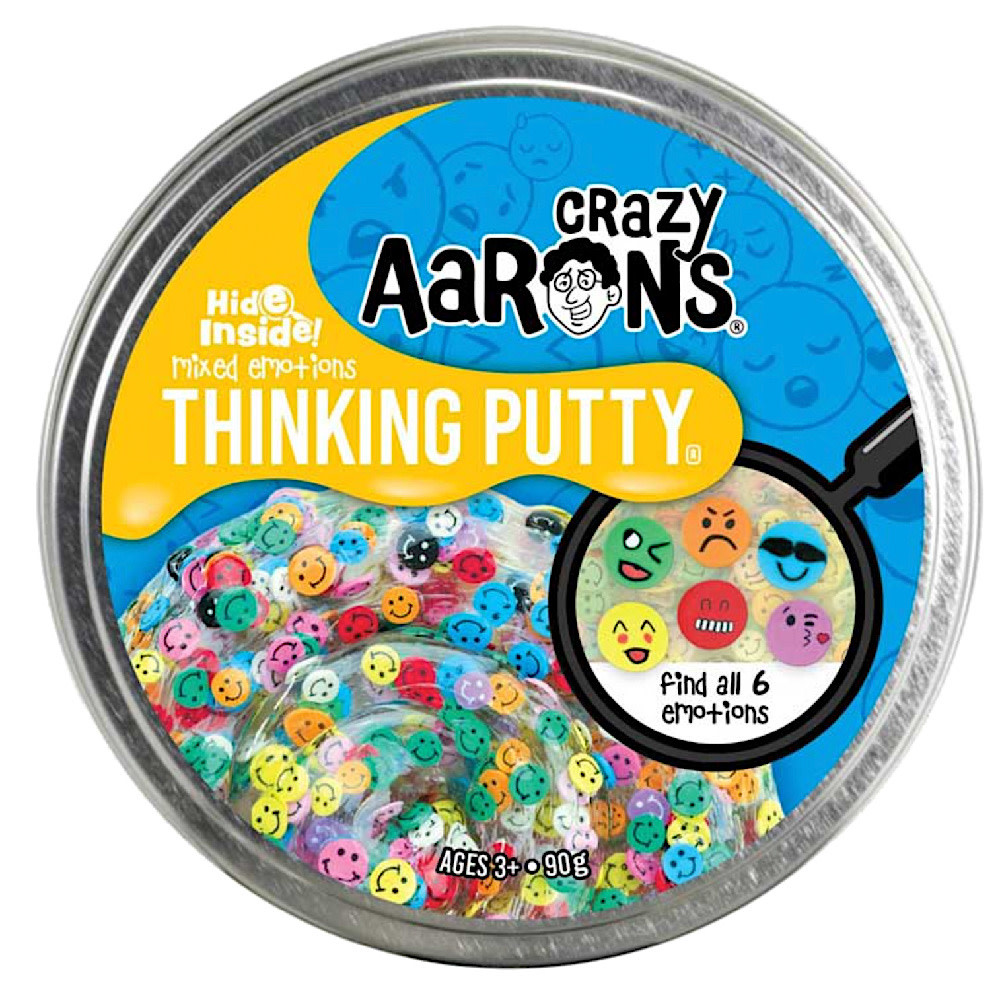 Crazy Aaron's Thinking Putty 4" Mixed Emotions