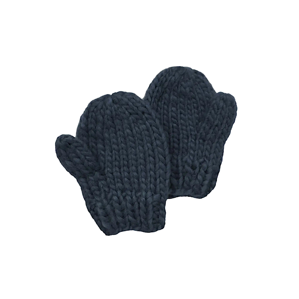 The Blueberry Hill Baby Mittens Navy