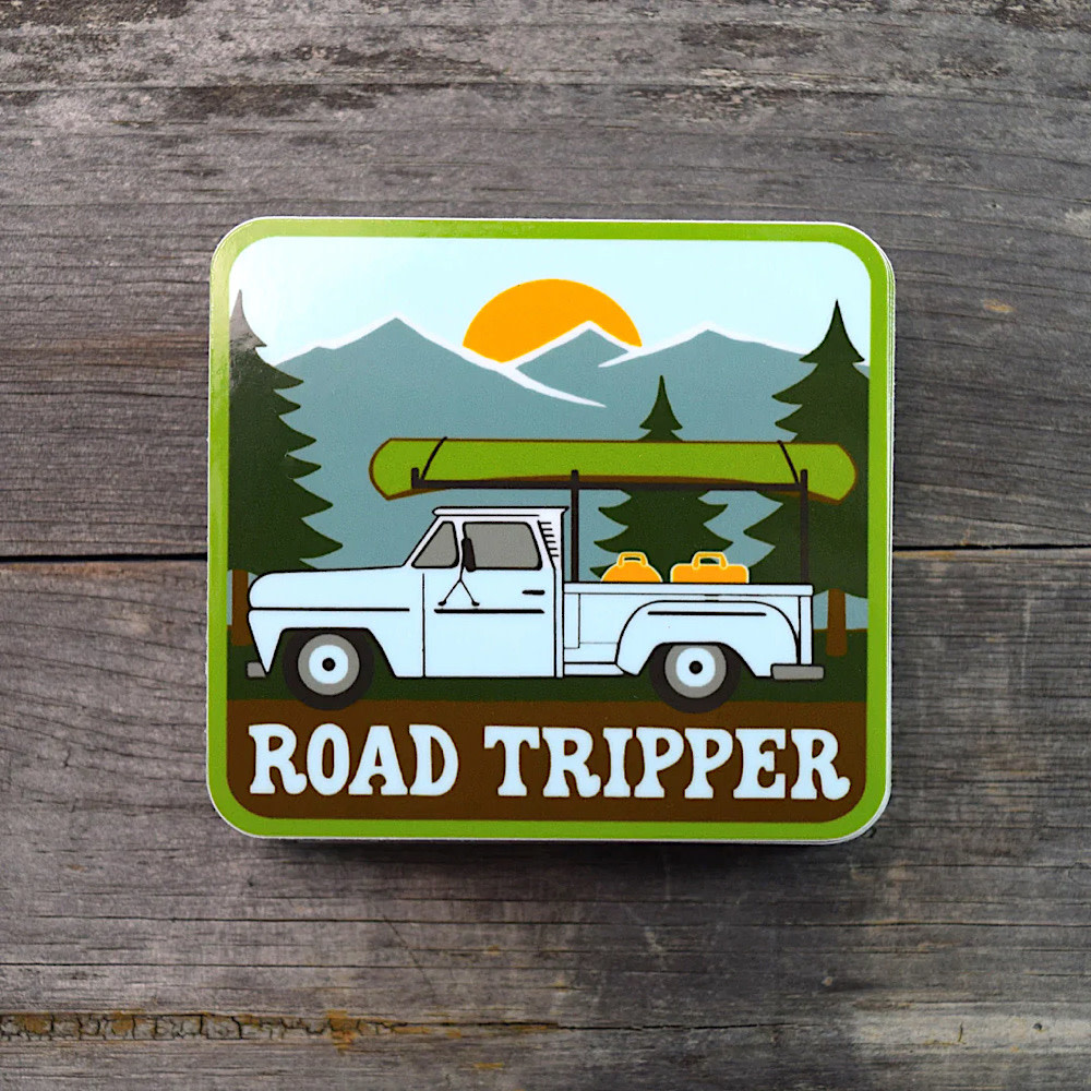 Quiet Tide Goods Quiet Tide Goods Vinyl Sticker - Road Tripper