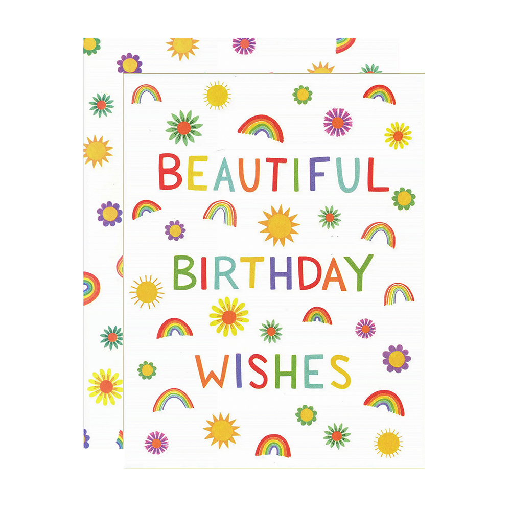 Yeppie Paper Card - Beautiful Birthday Wishes