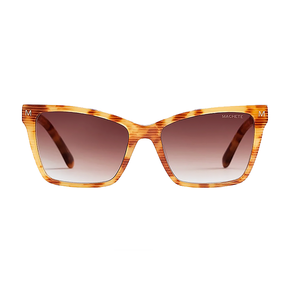 Machete Machete - Sally Sunglasses - Light Tortoise Stripe