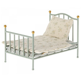 Maileg Maileg Mouse Vintage Bed - Mint