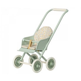 Maileg Maileg Micro Stroller - Mint