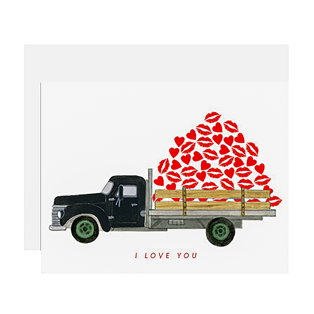 Dear Hancock Card - I Love You Truck