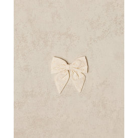 Noralee Noralee Sailor Bow - Ivory Eyelet