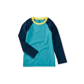 Tea Collection Tea Collection Long Sleeve Rash Guard - Ocean Breeze