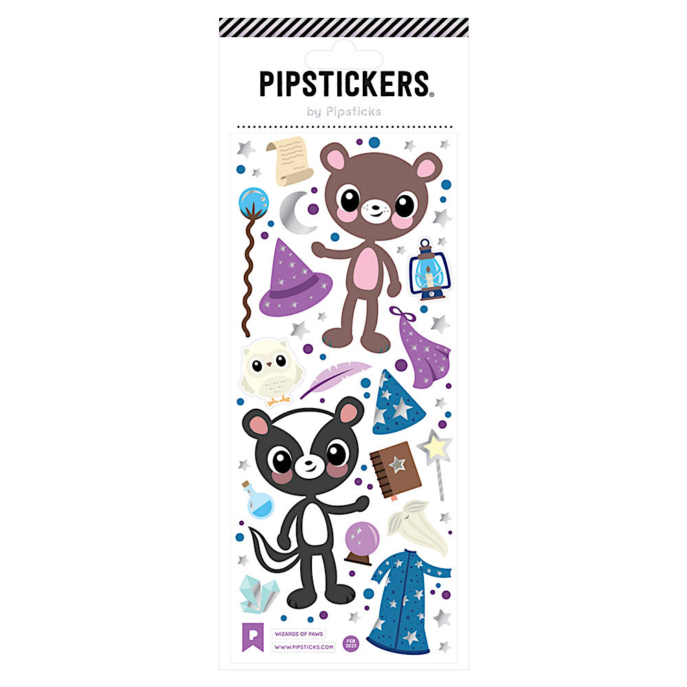 Pipsticks Pipsticks - Wizards Of Paws Sticker