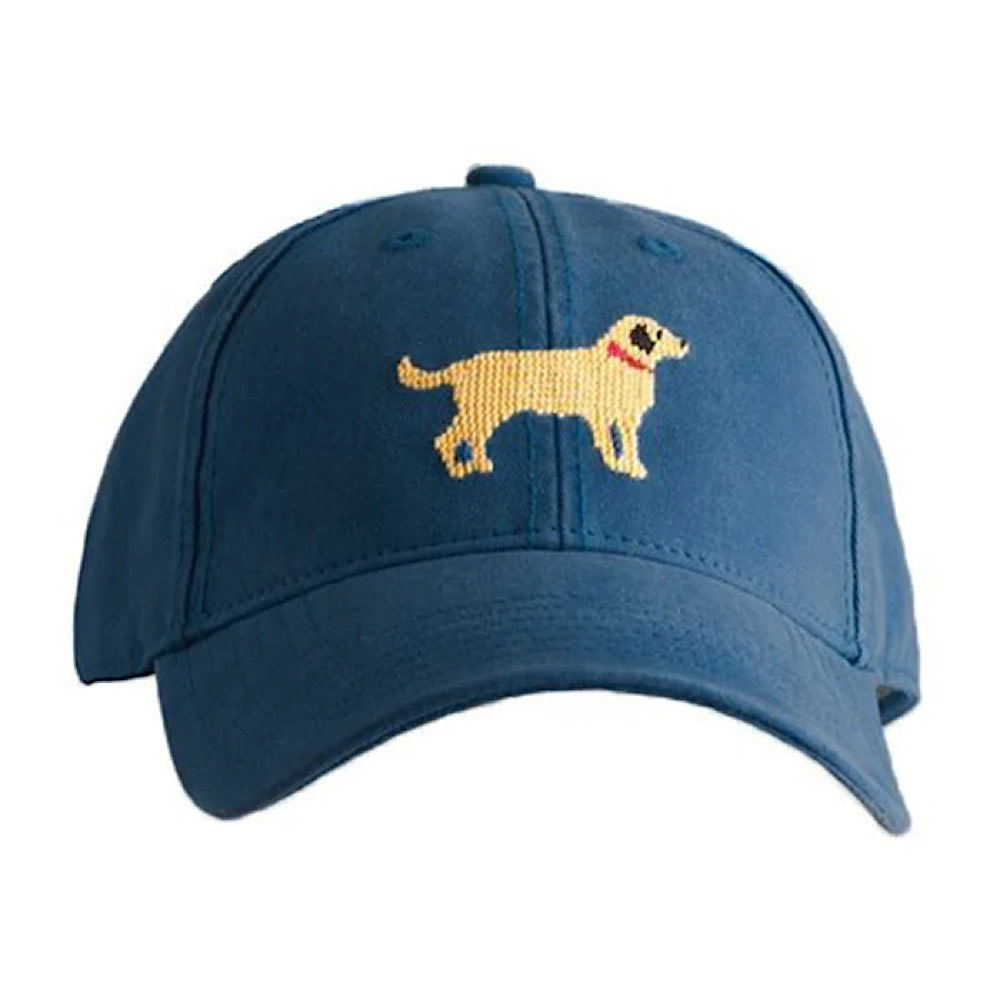 Harding Lane - Kids Baseball Hat - Yellow Lab - Navy