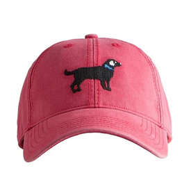 Harding Lane Harding Lane - Kids Baseball Hat - Black Lab - Weathered Red