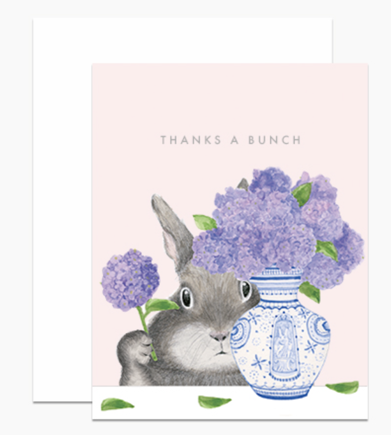 Dear Hancock Dear Hancock Card - Thanks A Bunch Bunny