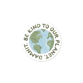 Amy Zhang Amy Zhang Sticker - Be Kind To Our Planet