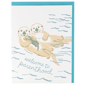 Smudge Ink Smudge Ink - Otter Family Card