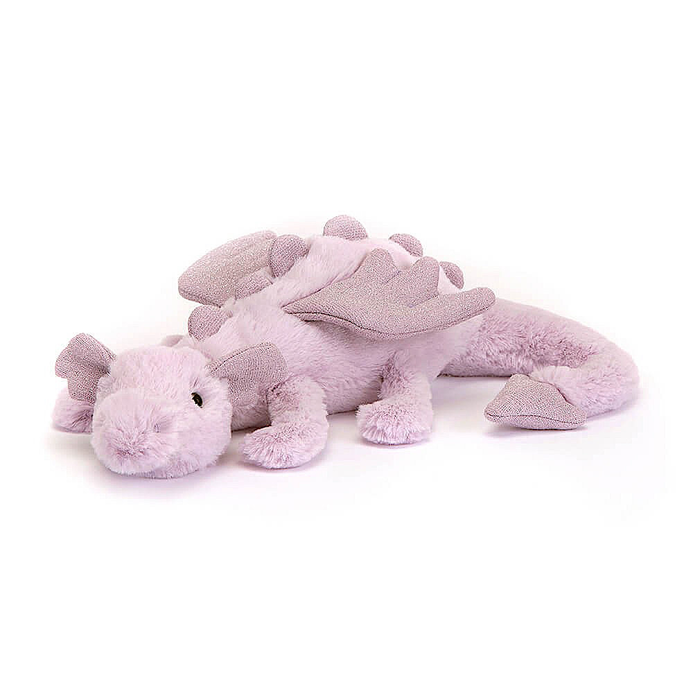 Jellycat Jellycat Lavender Dragon - Little 10 Inches