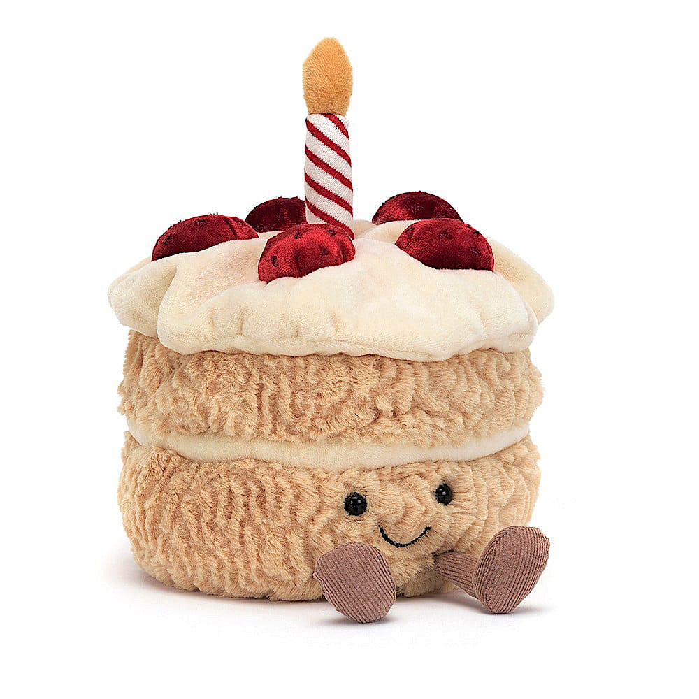 Jellycat - Amuseable Birthday Cake - 6 Inches