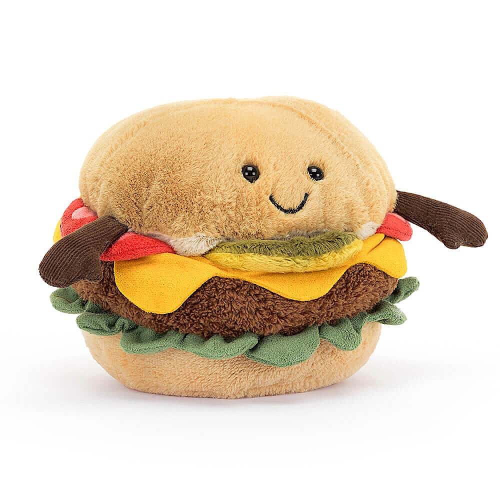 Jellycat Amuseable Burger - 4 Inches
