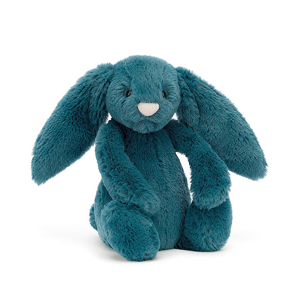Jellycat Jellycat Bashful Mineral Blue Bunny - Small 7 Inches