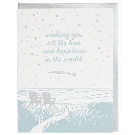 Smudge Ink Smudge Ink - Moonlit Adirondack Chairs Card