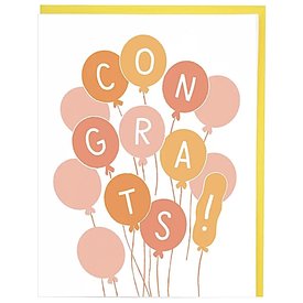 Smudge Ink Smudge Ink - Bunch of Balloons Congrats Card