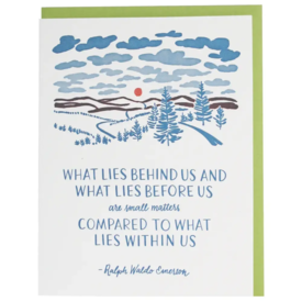 Smudge Ink Smudge Ink - What Lies Within Us Graduation Card