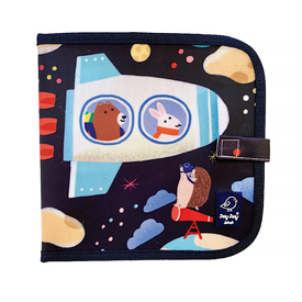 Jaq Jaq Bird Jaq Jaq Bird - Erasable Book - Spaceship