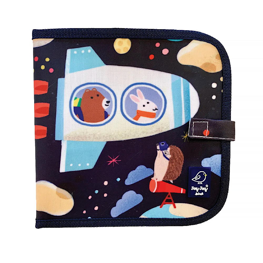 Jaq Jaq Bird Jaq Jaq Bird - Erasable Book - Spaceship