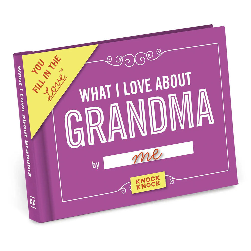 Knock Knock What I Love About Grandma Journal