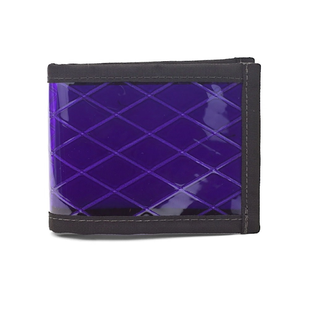 Flowfold Recycled Sailcloth Vanguard Bifold Wallet - Purple