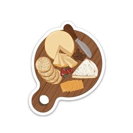 Elyse Breanne Design Elyse Breanne Design Sticker - Cheese Board