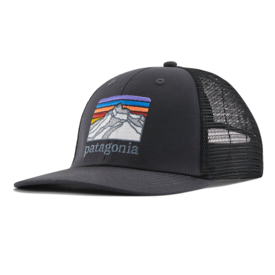 Patagonia Patagonia Trucker Hat LoPro - Line Logo Ridge - Ink Black
