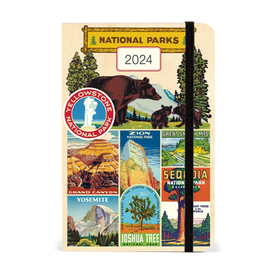 Cavallini Papers & Co., Inc. Cavallini - Weekly Planner - National Parks 2024