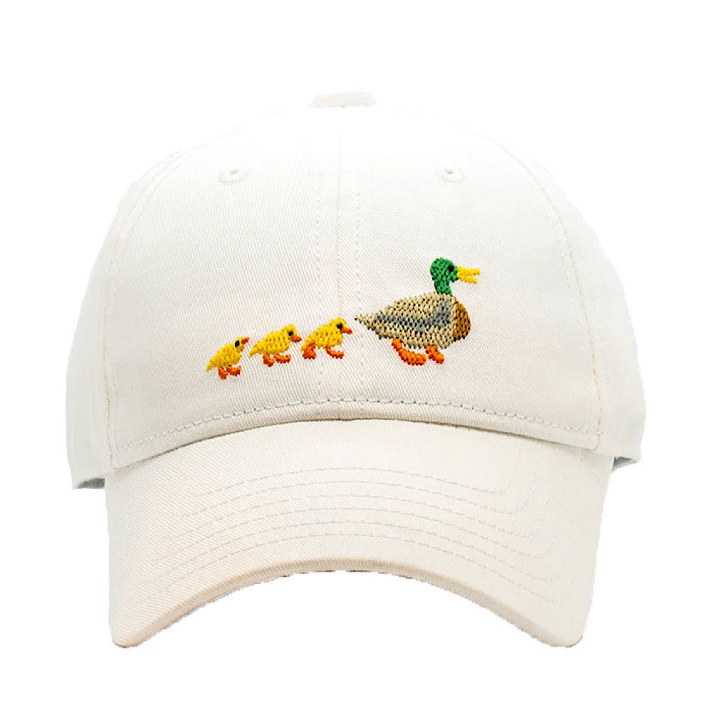 Harding Lane Harding Lane - Kids Baseball Hat - Ducklings - White