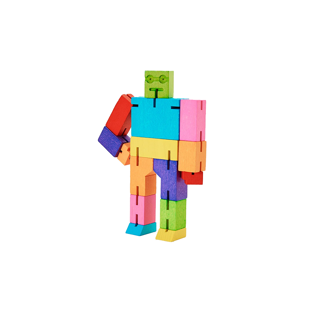 Areaware Cubebot - Small Multi