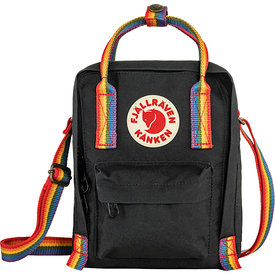 Fjallraven Arctic Fox LLC Fjallraven - Kanken Sling - Black Rainbow