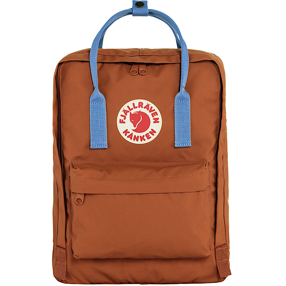 Fjallraven Kanken Mini Backpack - Teracotta Brown/Ultramarine