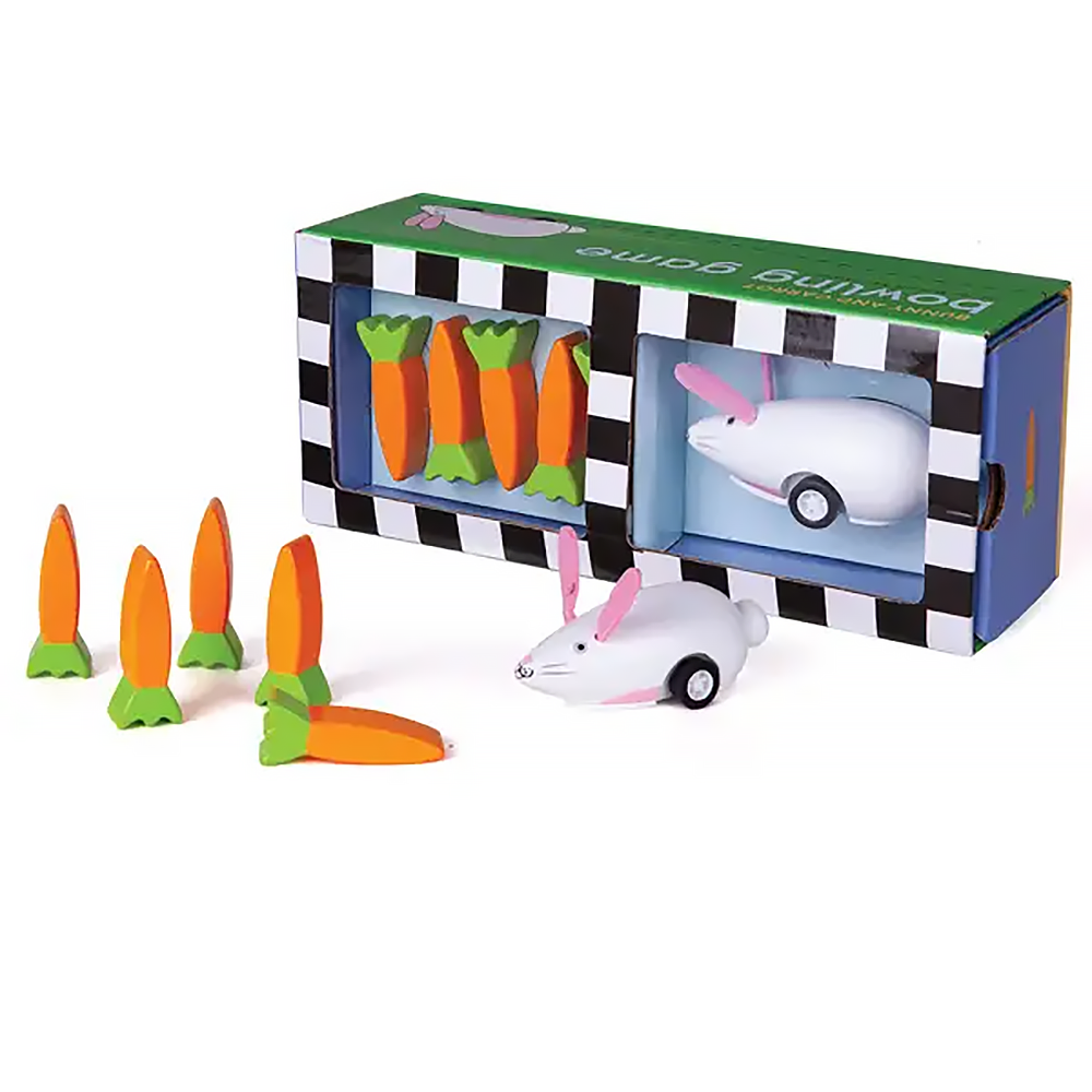 Jack Rabbit Bunny & Carrot Bowling Game