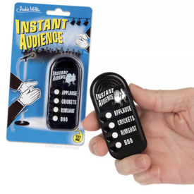 Archie McPhee Instant Audience Button