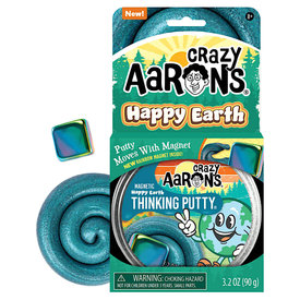 Crazy Aaron's Crazy Aaron's Thinking Putty 4" Happy Earth