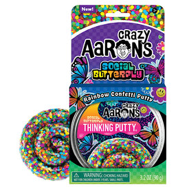 Crazy Aaron's Crazy Aaron's Thinking Putty 4" Social Butterfly