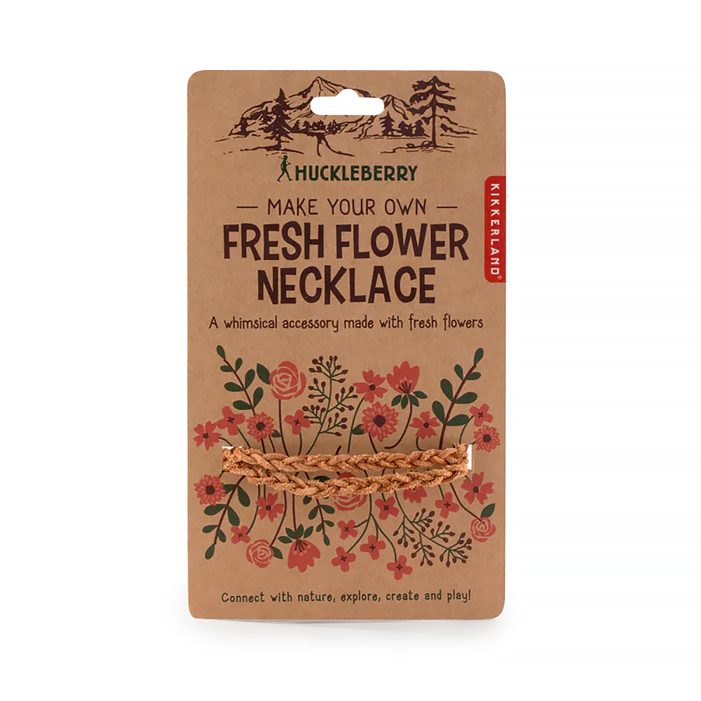 Kikkerland Huckleberry Make Your Own Fresh Flower Necklace