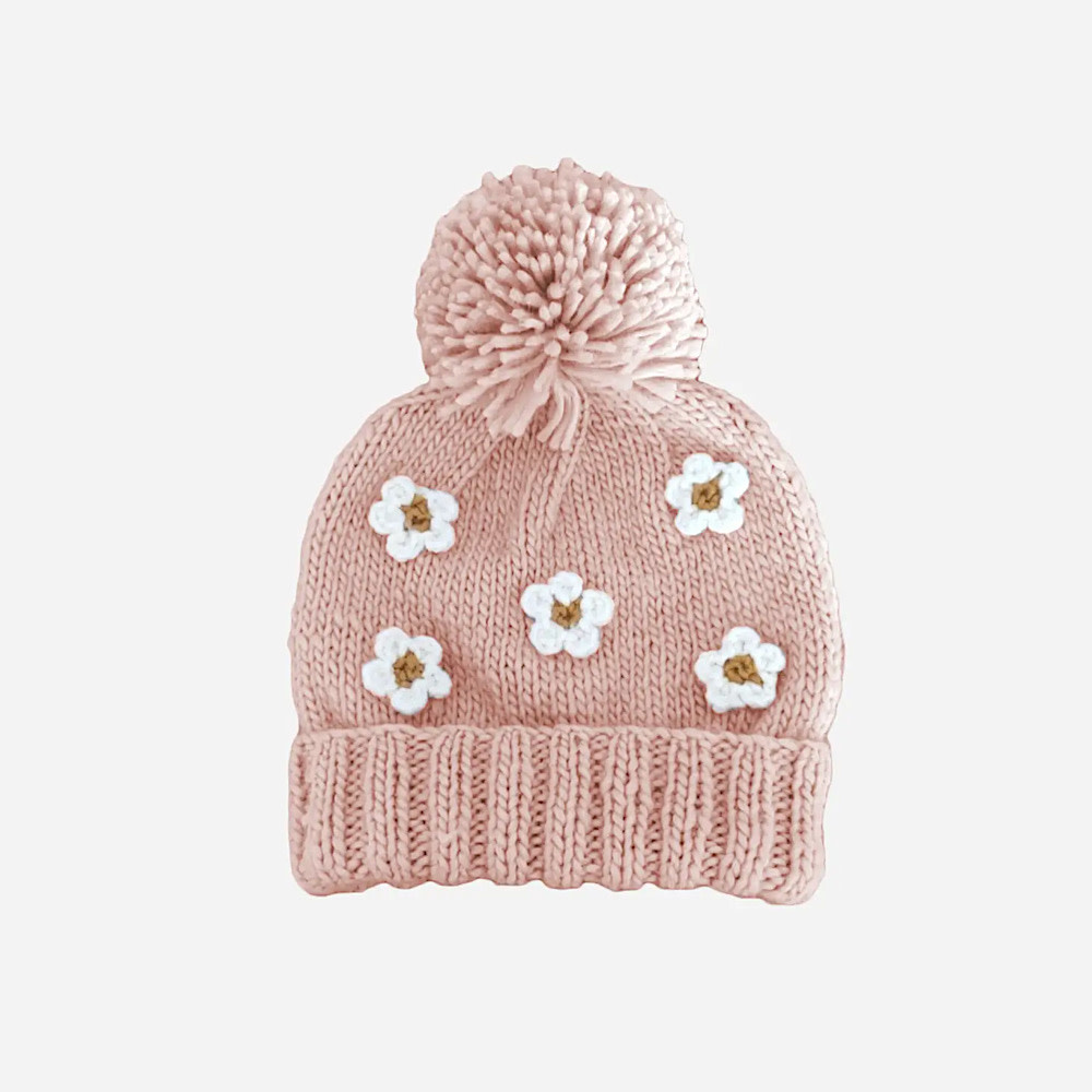The Blueberry Hill The Blueberry Hill Baby Flower Hat Blush