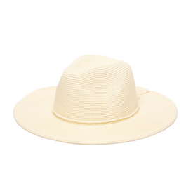 San Diego Hat Company Water Repllent Fedora - Ivory