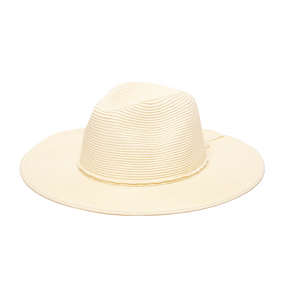 San Diego Hat Company Water Repellent Fedora - Ivory